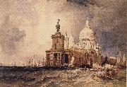 Clarkson Frederick Stanfield, Venice:The Dogana and the Salute